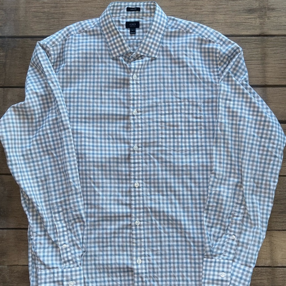 J Crew Mens XL Ludlow button down shirt